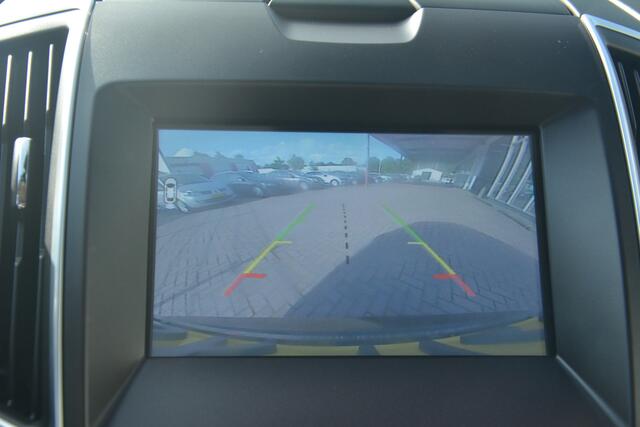 Ford S-MAX 2.0 Vignale Volle S MAX met oa leren bekleding camera cruise dode hoek sensor stoelverwarming camera afneembare trekhaak navigatie automatisch inparkeren Sony audio pdc elektr verstelbare stoelen memory