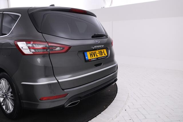 Ford S-MAX 2.0 TDCi Vignale 190pk, 7 Pers, panorama, Automaat, Leer, Alle opties.