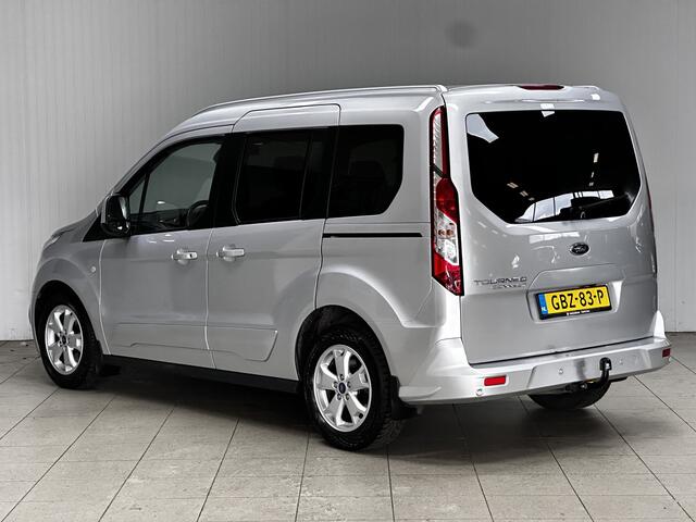 Ford TOURNEO CONNECT Compact 1.0 Titanium /Pano-Dak! /Zij-schuifdeur R+L! /Trekhaak! /DAB+! /Voorruitverw. /Navi /Climat /Cruise /Elek. pakket /Bluetooth /Regensensor /PDC /16"LMV /LED Dagrijverl. /Dakrails.