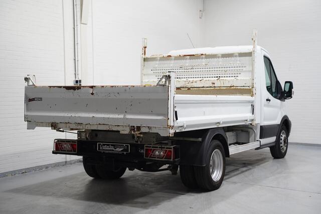 Ford TRANSIT 2.0 TDCI 130 pk L2 Kipper / Open Laadbak Airco, Trekhaak, Kist, LxBxH 280x210x35 cm, 3-Zits
