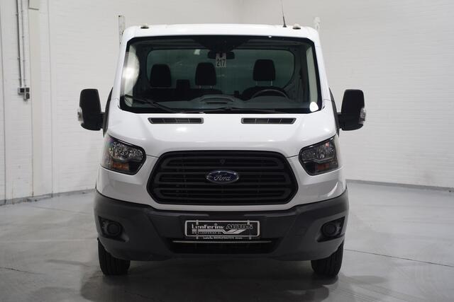 Ford TRANSIT 2.0 TDCI 130 pk L2 Kipper / Open Laadbak Airco, Trekhaak, Kist, LxBxH 280x210x35 cm, 3-Zits