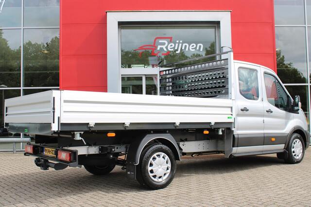 Ford TRANSIT 350 2.0 TDCI 130PK L3H1 DC TREND | KIPPER 3 ZIJDIG KANTELBAAR | KIEPWAGEN | OPEN LAADBAK | DUBBELE CABINE | TREKHAAK | DAB+ RADIO | CRUISE CONTROL | CLIMATE CONTROL | VERWARMBARE VOORRUIT | BLUETOOTH AUDIO | 7-PERSOONS | NIEUWE BUS! | 2800KG TREKGEWICHT! 