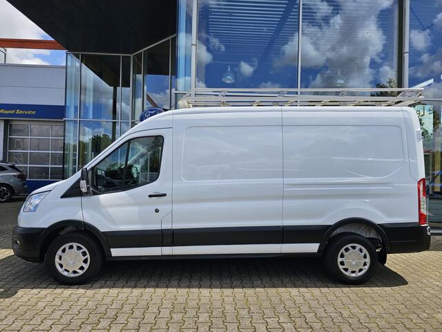 Ford TRANSIT 330 2.0 TDCI L3H2 Trend Imperiaal | Ladder | Navigatie | Cruise control | PDC v+a | Airco | USB | Nette auto!