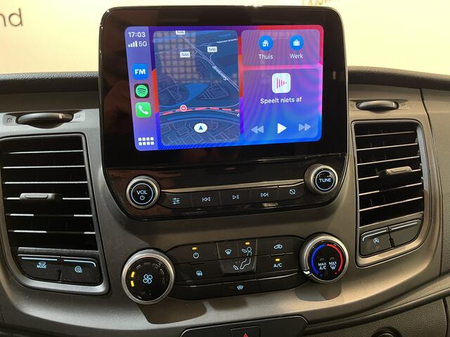 Ford TRANSIT 2.0 TDCI L3H1 130 PK DC Dubbel Cabine Trend Open Laadbak / Euro 6 / Airco / Cruise Control / Trekhaak / CarPlay / 23.600 KM !!