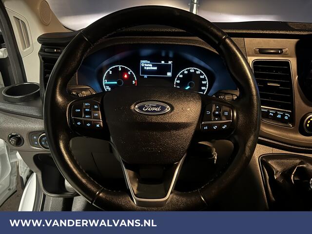 Ford TRANSIT 2.0 TDCI 130pk L2H2 Euro6 Airco | Navigatie | Apple Carplay | LED | Cruisecontrol Android Auto, Verwarmde voorruit, Stoelverwarming, Parkeersensoren, Bijrijdersbank
