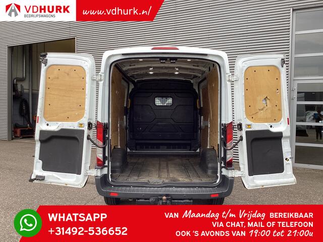 Ford TRANSIT 350 2.0 TDCI 130 pk Aut. L2H2 Trend 2x Schuifdeur/ Standkachel/ Stoelverw./ Camera/ PDC/ Cruise/ Airco/ Trekhaak