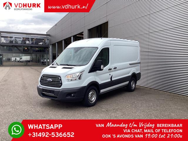Ford TRANSIT 350 2.0 TDCI 130 pk Aut. L2H2 Trend 2x Schuifdeur/ Standkachel/ Stoelverw./ Camera/ PDC/ Cruise/ Airco/ Trekhaak