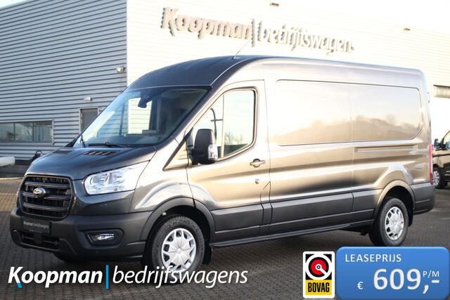 Ford TRANSIT 350 2.0TDCI 130pk L3H2 Trend | Sync4 12" | Carplay/Android | Cruise | DAB | PDC | Lease 609,- p/m