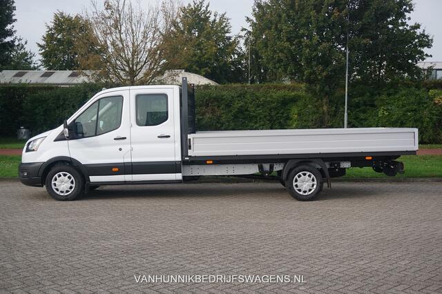 Ford TRANSIT 350L 130PK Doka L5 RWD Sync4 Scherm Apple CP / Android A. Trekhaak!! NR. 704