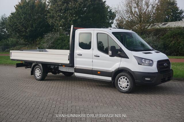 Ford TRANSIT 350L 130PK Doka L5 RWD Sync4 Scherm Apple CP / Android A. Trekhaak!! NR. 704