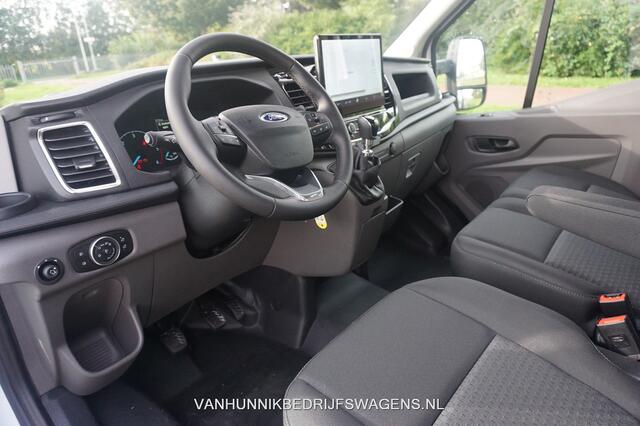 Ford TRANSIT 350L 130PK Doka L5 RWD Sync4 Scherm Apple CP / Android A. Trekhaak!! NR. 704