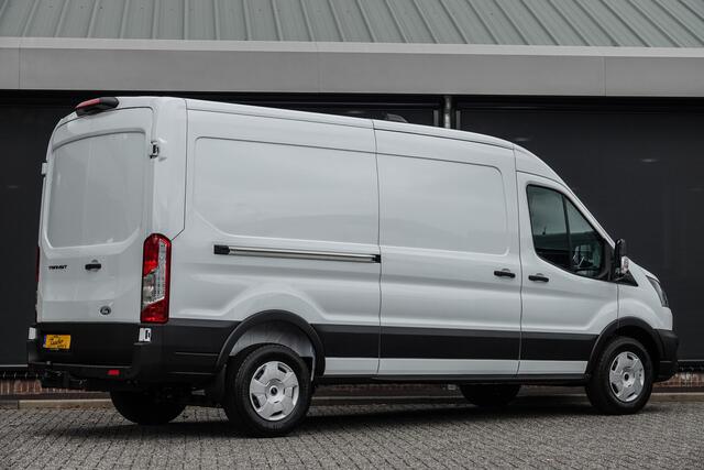 Ford TRANSIT L3H2 2.0Tdci 130Pk | 350 | Trend | Virtual Cockpit | Achteruitrijcamera | 2x Schuifdeur | Frozen White