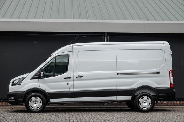 Ford TRANSIT L3H2 2.0Tdci 130Pk | 350 | Trend | Virtual Cockpit | Achteruitrijcamera | 2x Schuifdeur | Frozen White
