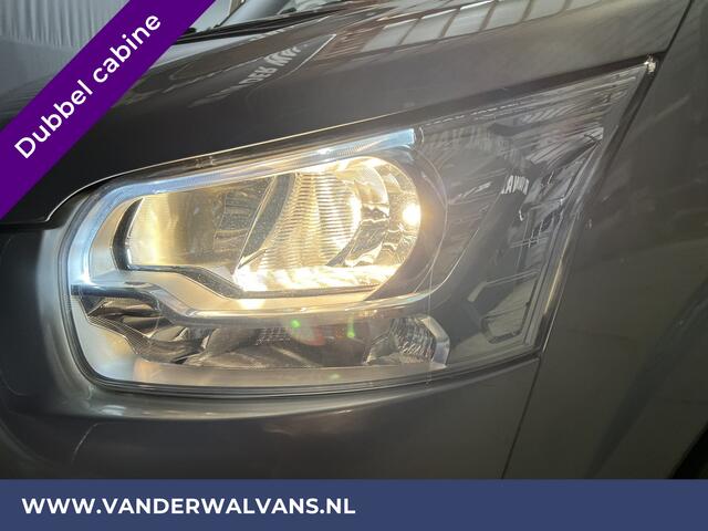 Ford TRANSIT 2.0 TDCI 130pk L3H2 Dubbele cabine Euro6 Airco | 6 Zits | Trekhaak | LED Cruisecontrol, parkeersensoren, verwarmde voorruit
