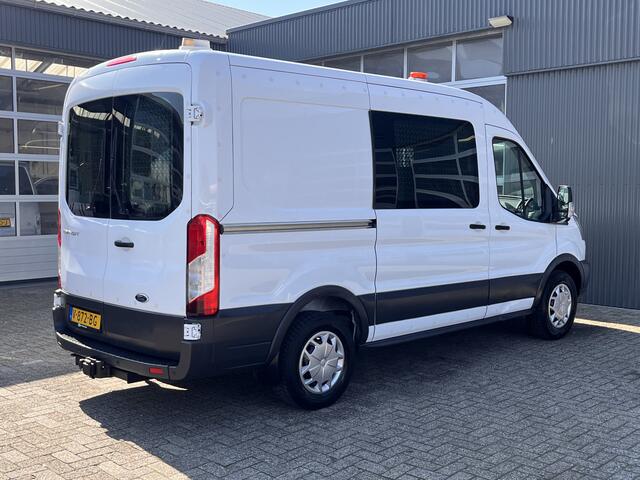 Ford TRANSIT 350 2.2 TDCI L2H2 Werkplaats inrichting Kast Inrichting Servicewagen Trekhaak 2800kg Trekgewicht Standkachel Airco Cruise controle Sortimo 1e eigenaar Dealer onderhouden Euro 6 Bpm vrij