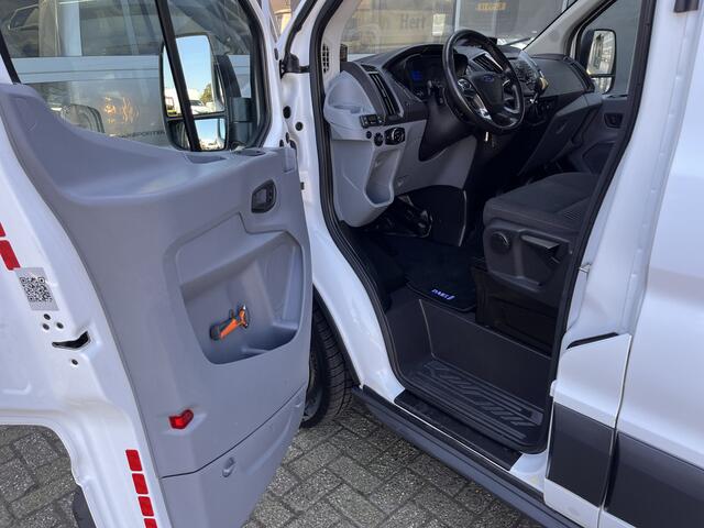 Ford TRANSIT 350 2.2 TDCI L2H2 Werkplaats inrichting Kast Inrichting Servicewagen Trekhaak 2800kg Trekgewicht Standkachel Airco Cruise controle Sortimo 1e eigenaar Dealer onderhouden Euro 6 Bpm vrij