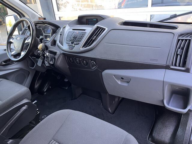 Ford TRANSIT 350 2.2 TDCI L2H2 Werkplaats inrichting Kast Inrichting Servicewagen Trekhaak 2800kg Trekgewicht Standkachel Airco Cruise controle Sortimo 1e eigenaar Dealer onderhouden Euro 6 Bpm vrij