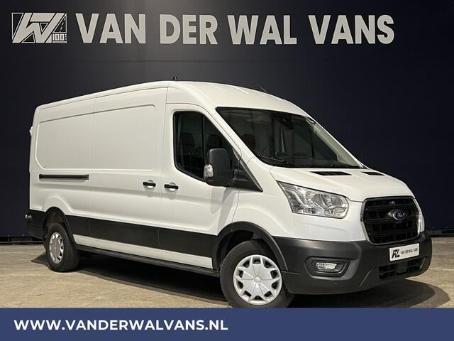 Ford TRANSIT 2.0 TDCI 131pk L3H2 Euro6 Airco | Camera | Navigatie | Apple Carplay Cruisecontrol, LED, Parkeersensoren, Stoelverwarming, Verwarmde voorruit, Bijrijdersbank