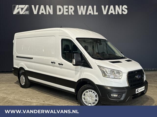 Ford TRANSIT 2.0 TDCI 131pk L3H2 Euro6 Airco | Navigatie | Camera | Cruisecontrol Apple Carplay, Android Auto, Stoelverwarming, verwarmde voorruit, Parkeersensoren, Bijrijdersbank