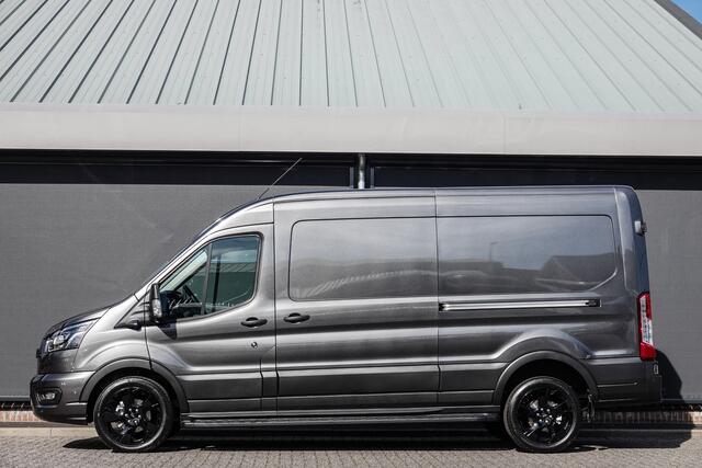 Ford TRANSIT L3H2 | 2.0Tdci 165Pk A8 Aut. | 350 | Raptor Edition | 2x Schuifdeur | Nieuw Model | Magnetic Grey