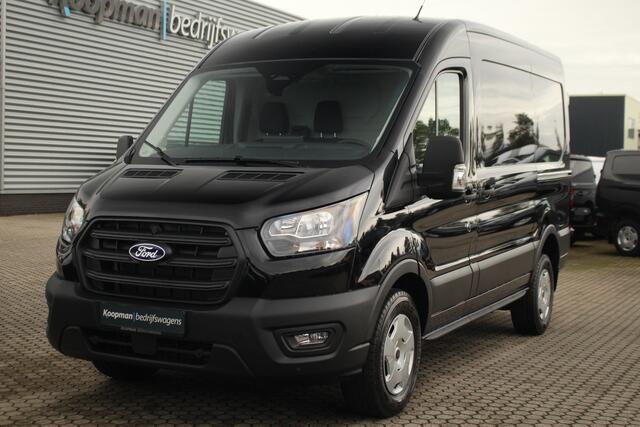 Ford TRANSIT 350 2.0TDCI 165pk L2H2 Trend | Automaat | L+R Zijdeur | Carplay/Android | Camera | Cruise | Sync 4 13" | Lease 753,- p/m