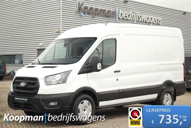 Ford TRANSIT 350 2.0TDCI 165pk L2H2 Trend | Automaat | Carplay/Android | Camera | Cruise | Sync 4 13" | Lease 735,- p/m