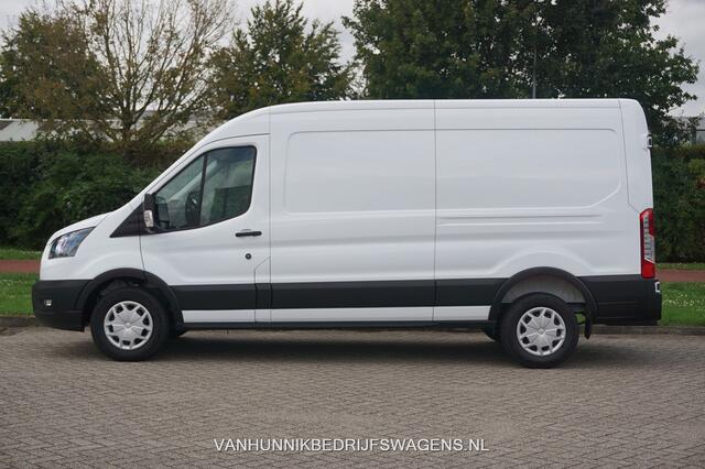 Ford TRANSIT 350L 130PK L3H2 Trend Climate, 12" Sync 4 Navi, 270º deur, PDC, Trekhaak!! NR. 303