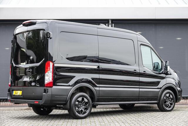 Ford TRANSIT L2H2 2.0Tdci 130Pk | 310 | Raptor Edition | Virtual Cockpit | 360° camera | 2xSchuifdeur | 16'' | Agate Black
