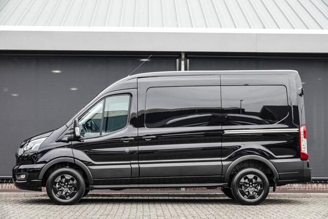 Ford TRANSIT L2H2 2.0Tdci 130Pk | 310 | Raptor Edition | Virtual Cockpit | 360° camera | 2xSchuifdeur | 16'' | Agate Black