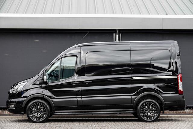 Ford TRANSIT L2H2 | 165Pk A8 Aut. | Raptor Edition | 2x Schuifdeur | Nieuw Model | Agate Black