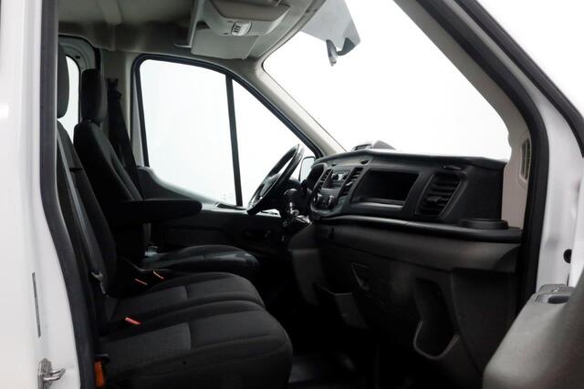 Ford TRANSIT 350 2.0 TDCI 130pk L3H1 D.C. Trend Open Laadbak Trekhaak 2800kg 11-2021