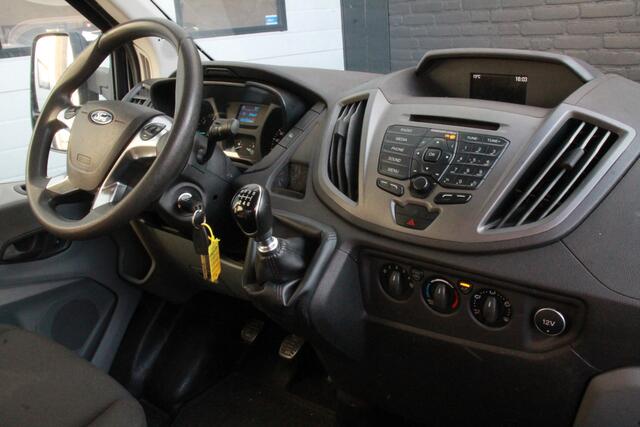 Ford TRANSIT 2.0 TDCI L3 Dubbele Cabine Open Laadbak EURO 6 - Airco - ¤ 17.900,- Excl.