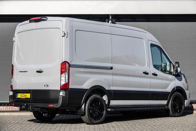 Ford TRANSIT L2H2 | 130Pk A8 Aut. | Raptor Edition | 2x Schuifdeur | Grey Matter | Nieuw Model