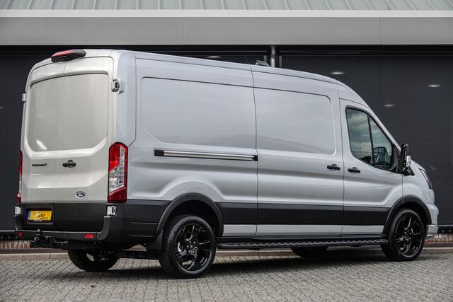 Ford TRANSIT L3H2 | 2.0Tdci 165Pk A8 Aut. | 350 | Raptor Edition | 2x Schuifdeur | Nieuw Model | Moondust Zilver