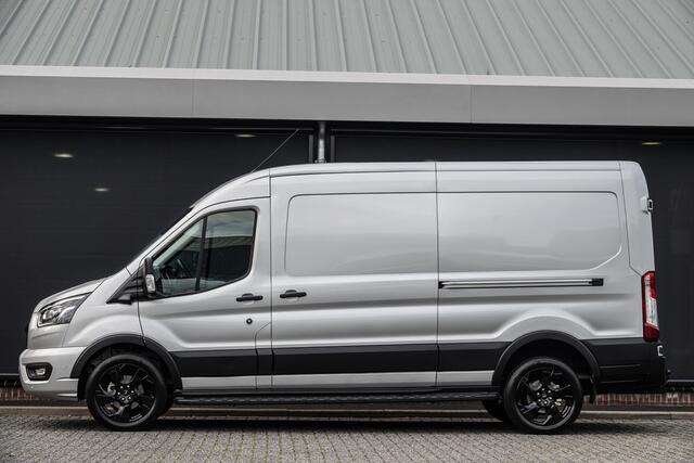 Ford TRANSIT L3H2 | 2.0Tdci 165Pk A8 Aut. | 350 | Raptor Edition | 2x Schuifdeur | Nieuw Model | Moondust Zilver