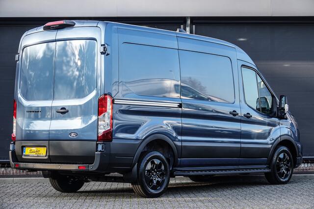 Ford TRANSIT L2H2 2.0Tdci 130Pk | 310 | Raptor Edition | Virtual Cockpit | 360° camera | 2xSchuifdeur | 16'' | Chrome Blue