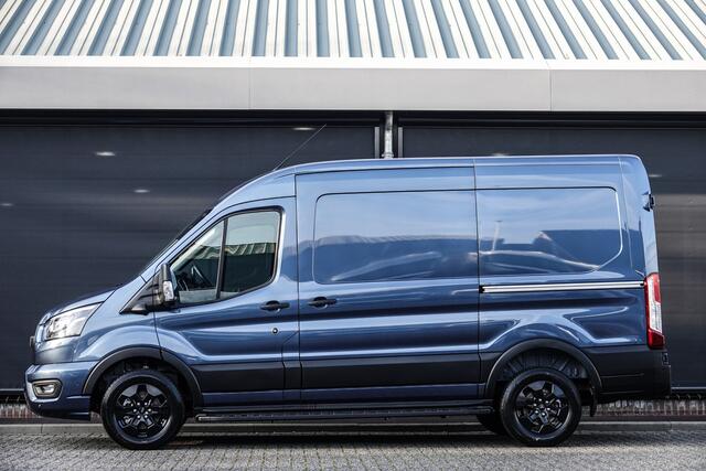 Ford TRANSIT L2H2 2.0Tdci 130Pk | 310 | Raptor Edition | Virtual Cockpit | 360° camera | 2xSchuifdeur | 16'' | Chrome Blue