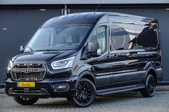 Ford TRANSIT L3H2 | 2.0Tdci 165Pk A8 Aut. | 350 | Raptor Edition | 2x Schuifdeur | Nieuw Model | Agate Black