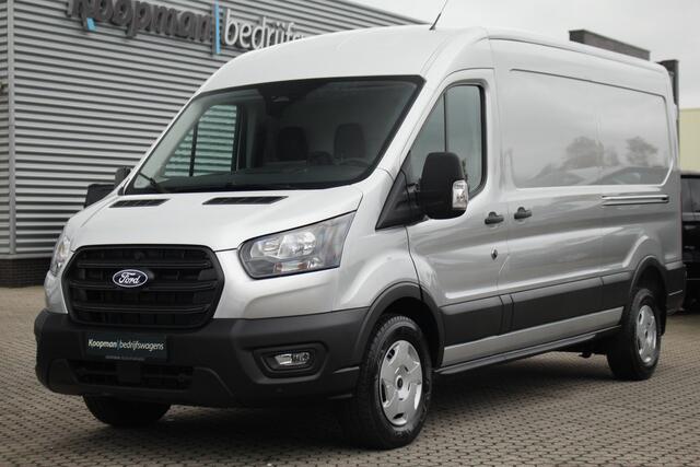 Ford TRANSIT 350 2.0TDCI 165pk L3H2 Trend | Automaat | Nieuw model | L+R Zijdeur | Sync 4 13" | Camera | Carplay/Android | Lease 771,- p/m