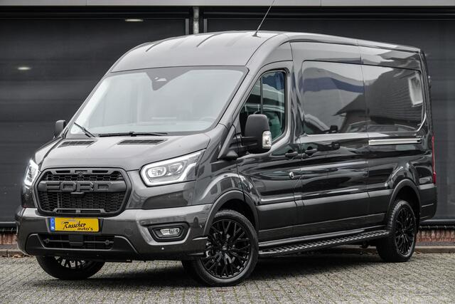 Ford TRANSIT L3H2 | 2.0Tdci 165Pk A8 Aut. | 350 | Raptor Edition | 2x Schuifdeur | Nieuw Model | Magnetic Grey