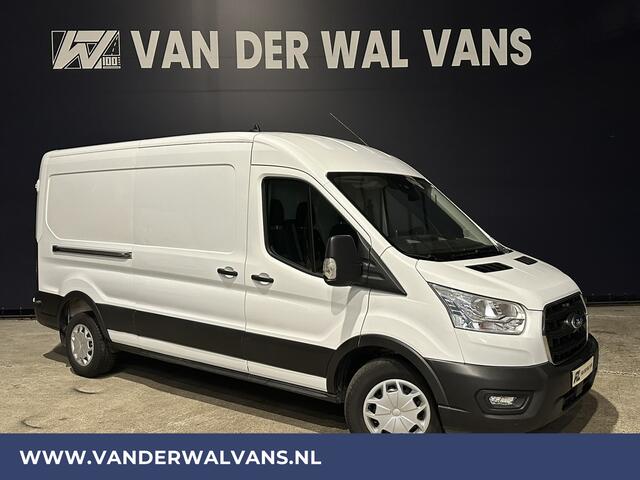 Ford TRANSIT 2.0 TDCI 131pk L3H2 Euro6 Airco | Camera | Navigatie | Cruisecontrol Apple Carplay, Android Auto, Verwarmde voorruit, Stoelverwarming, Parkeersensoren, Bijrijdersbank