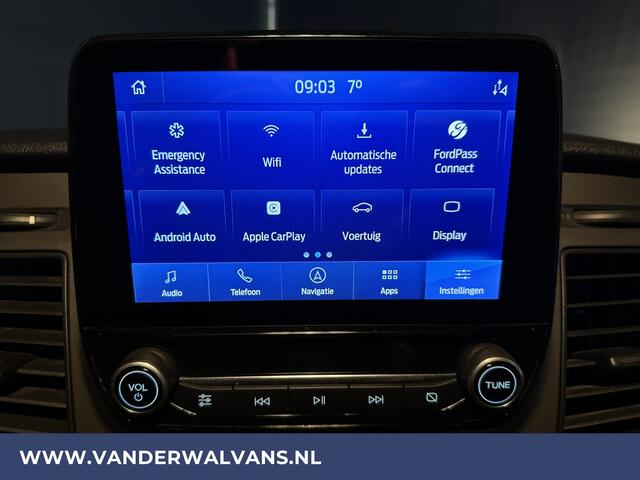 Ford TRANSIT 2.0 TDCI 131pk L3H2 Euro6 Airco | Camera | Navigatie | Cruisecontrol Apple Carplay, Android Auto, Verwarmde voorruit, Stoelverwarming, Parkeersensoren, Bijrijdersbank