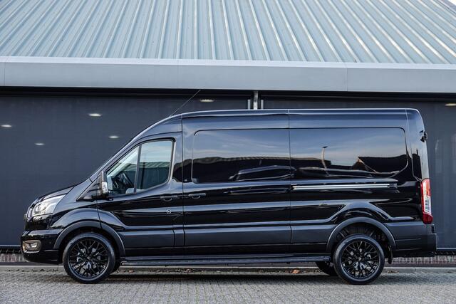Ford TRANSIT L3H2 | 165Pk | 3.500kg. trekgewicht | 350 | Raptor Edition | 2x Schuifdeur | Nieuw Model | Agate Black