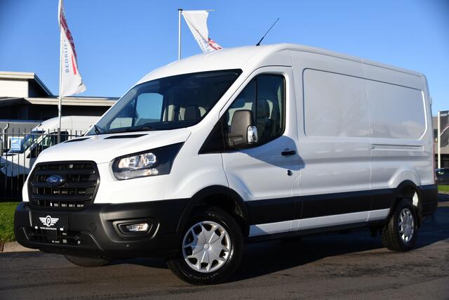 Ford TRANSIT 350 2.0 TDCI L2H3 RWD 3500KG Trekhaak, Camera, Cruise, Sensoren, Automaat, 170PK, Stoelverwarming, UNIEK!