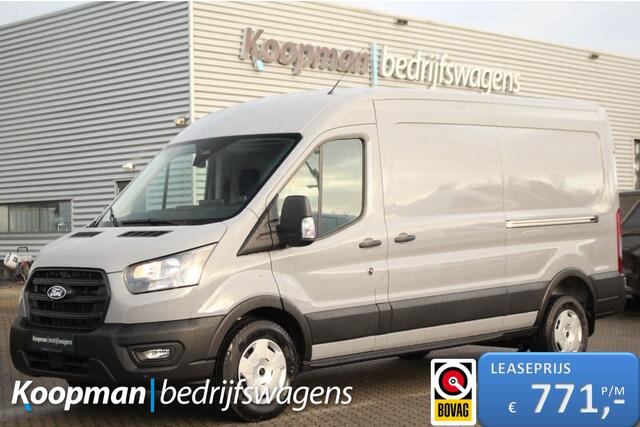Ford TRANSIT 350 2.0TDCI 165pk L3H2 Trend | Automaat | Nieuw model | L+R Zijdeur | Sync 4 13" | Camera | Carplay/Android | Lease 771,- p/m