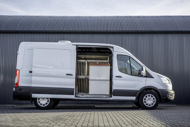 Ford TRANSIT 2.0 TDCI L3H2 | Euro 6 | 130 PK | Diertransport / Huisdiervervoer | Cruise | Airco | Camera | PDC