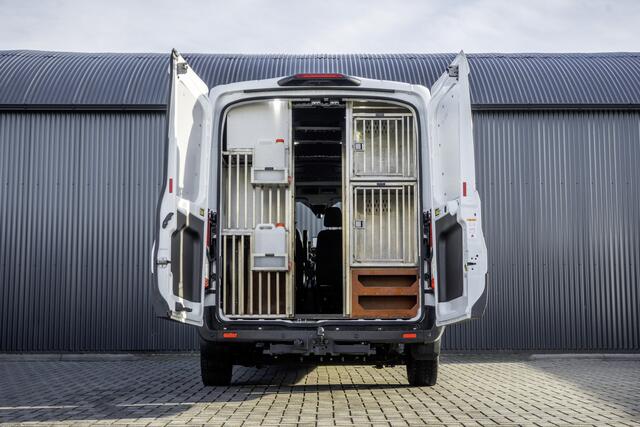 Ford TRANSIT 2.0 TDCI L3H2 | Euro 6 | 130 PK | Diertransport / Huisdiervervoer | Cruise | Airco | Camera | PDC