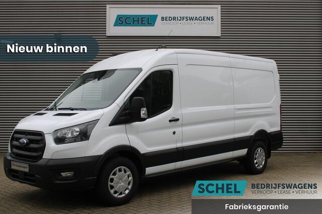 Ford TRANSIT 350 2.0 TDCI L3H2 Trend 165pk RWD - 3.5T Trekhaak - Standkachel - Camera - Airco - Cruise - Rijklaar