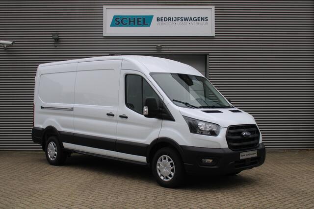 Ford TRANSIT 350 2.0 TDCI L3H2 Trend 165pk RWD - 3.5T Trekhaak - Standkachel - Camera - Airco - Cruise - Rijklaar