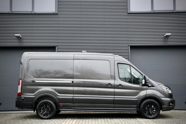 Ford TRANSIT 350 2.0 TDCI L3H2 165PK AUT Limited | L+R Schuifdeur | 360 Camera | ACC | Navigatie | Bi-Xenon | Lane assist | BLIS | CarPlay | Trekhaak | 3-Zitter| Facelift model MY2025
